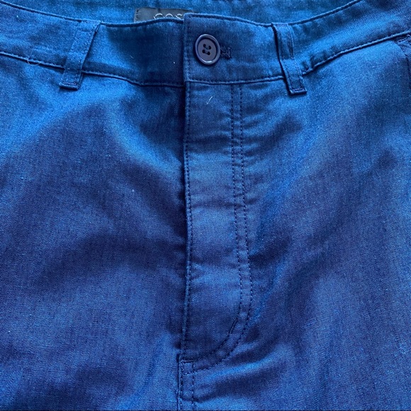 COS NAVY HIGH RISE TROUSERS - Picture 8 of 12